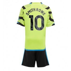 Arsenal Emile Smith Rowe #10 Replika Babytøj Udebanesæt Børn 2023-24 Kortærmet (+ Korte bukser)
